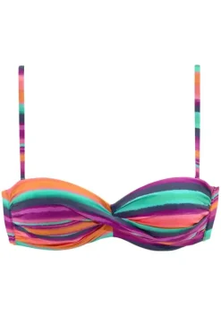 Bandeau-Bikini-Top"Rainbow"