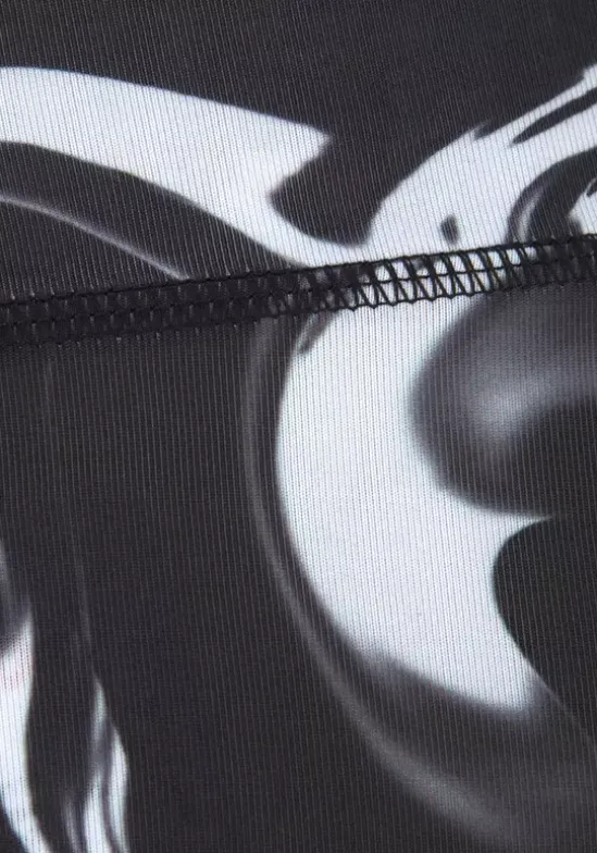 Caprileggings"Black Marble"