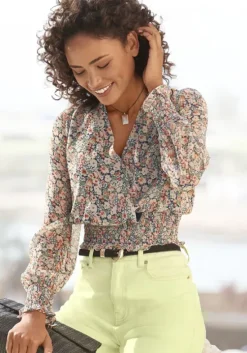 Chiffonbluse