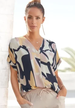 Druckbluse