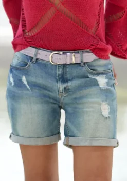 Jeansbermudas