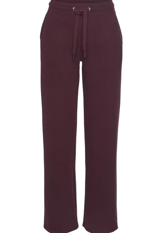 Loungehose"-Relaxhose Mit Logostickerei"