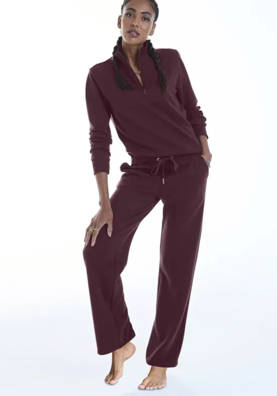 Loungehose"-Relaxhose Mit Logostickerei"