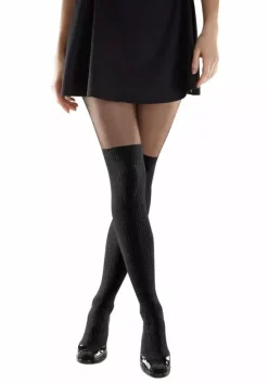 Overknee-Strumpfhose
