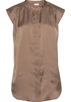 Satinbluse