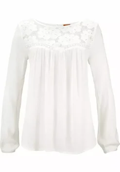 Spitzenbluse
