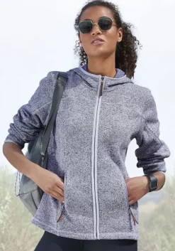 Strickfleecejacke