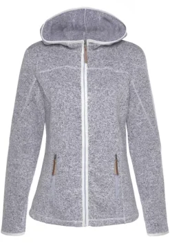Strickfleecejacke
