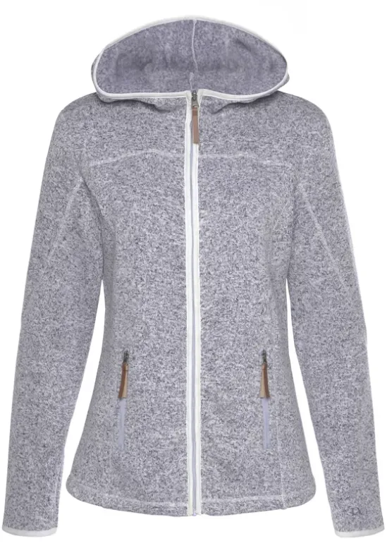 Strickfleecejacke