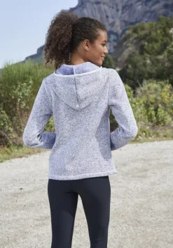 Strickfleecejacke