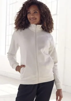 Sweatjacke"-Loungejacke"