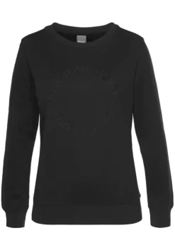 Sweatshirt"Mit Logostickerei"