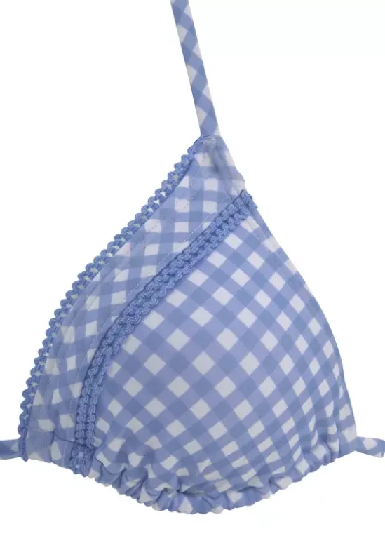 Triangel-Bikini-Top"Karo"